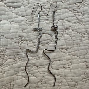 Silver unique Earrings